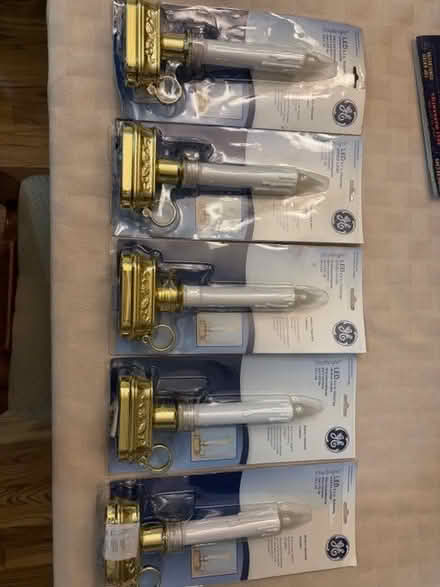 Photo of free Five GE LED Window Candles (Thornwood, NY) #1