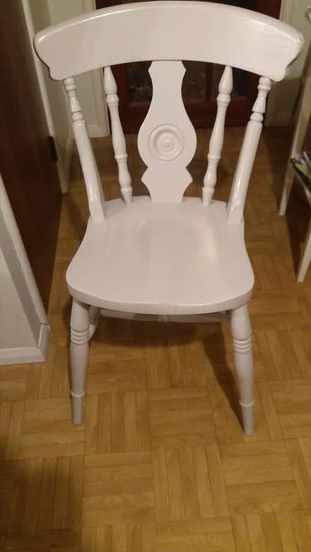 Photo of free Three strong wooden kitchen chairs (High Wycombe HP14) #1