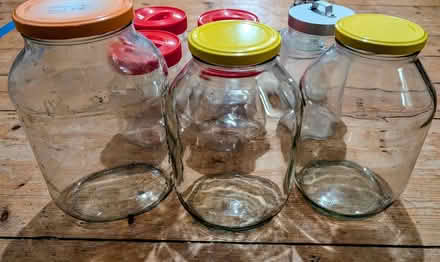 Photo of free Large glass jars for food storage and preservation. (Lochend EH7) #2