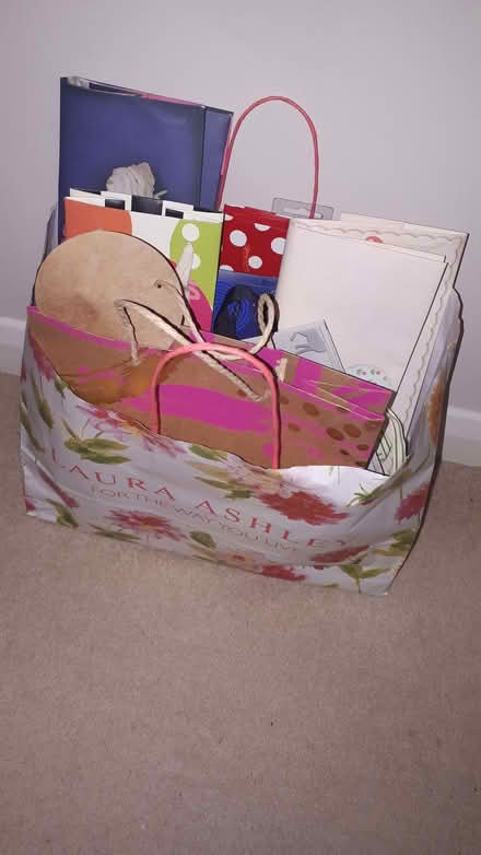 Photo of free Bag of Gift Bags (Like New) (Northwood HA6) #1