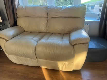 Photo of free Recliner sofa. 3 seater + 2seater from furniture village (Downley HP13) #3