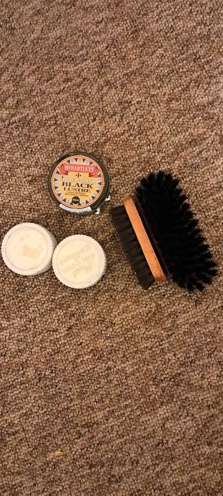 Photo of free Shoe polish and brushes (Wells BA5) #1