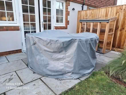 Photo of free John lewis outdoor table and chairs cover (Effingham KT24) #1