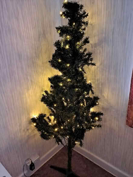 Photo of free 6ft Pre-lit Green Christmas Tree (Harefield SO19) #1