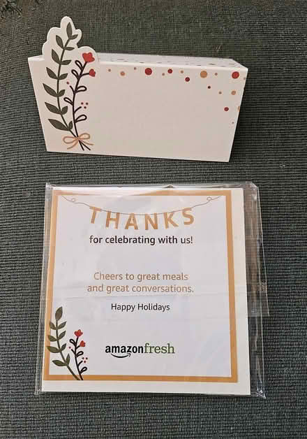 Photo of free Place cards, or (Wallingford) #1