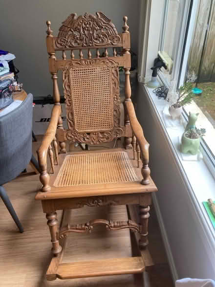 Photo of free Antique Wooden Rocking Chair (Marsfield) #1