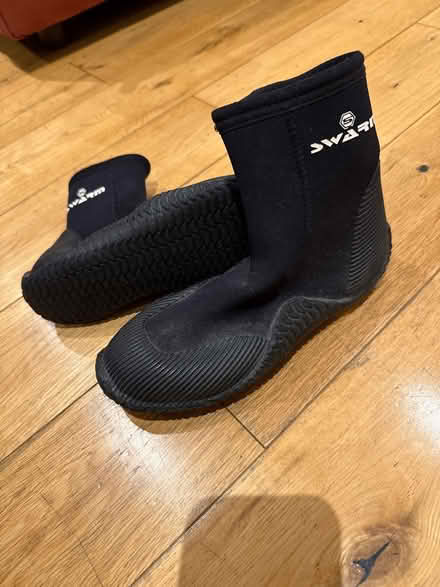 Photo of free Black Neoprene Boots (Carrickmines) #3