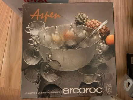 Photo of free Punch bowl set (Coleridge Ward CB1) #1