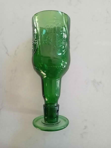 Photo of free Glass made out of a bottle (Wootton, Bedford MK43) #1
