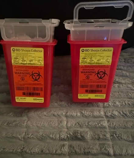 Photo of free BD 1.5 Quart Sharps Container Red (Central Harlem) #1