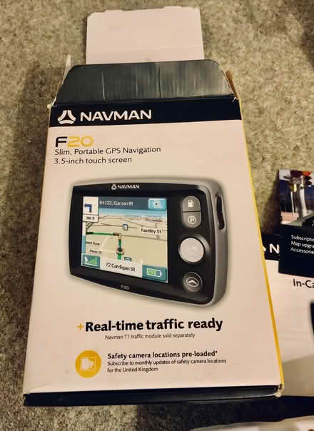 Photo of free Navman F20 Portable Satnav. Fully working. (Kendal LA9) #1
