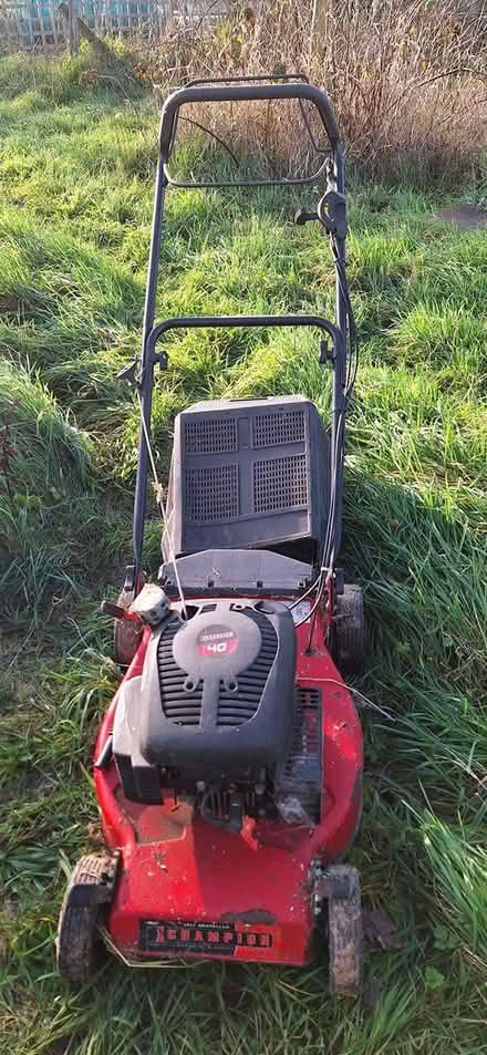 Photo of free Champion 40 Petrol Lawnmower (Malvern WR14) #3