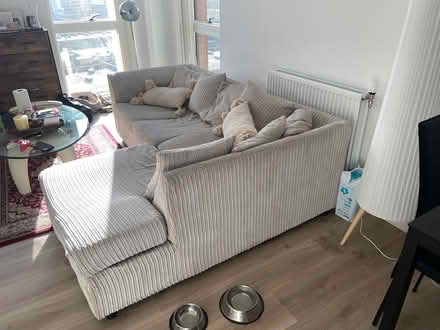 Photo of free L shaped three seater couch (Nine Elms SW11) #4