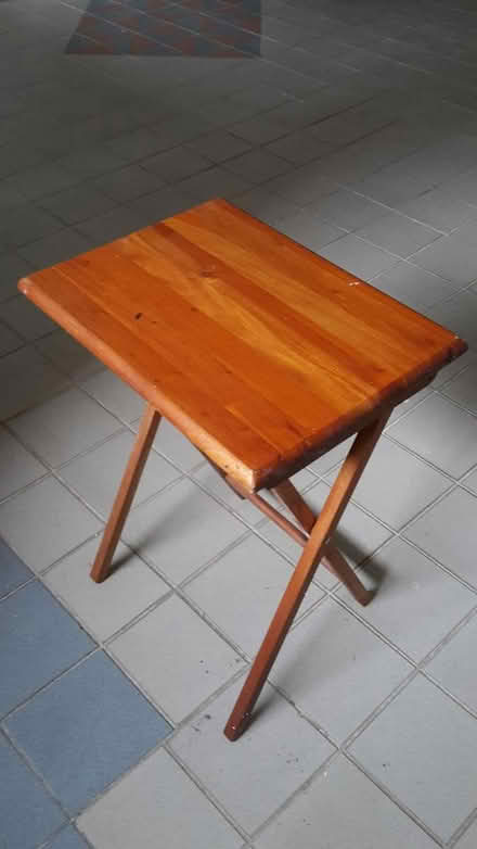 Photo of free Folding Wooden Table (Queenstown, near MRT) #1