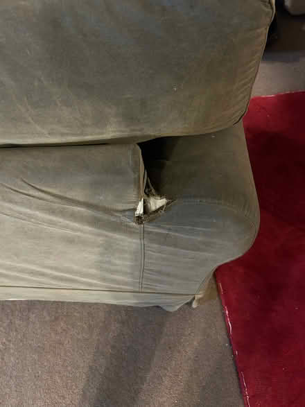 Photo of free Brown IKEA Sofa (Pallet Hill CA11) #3