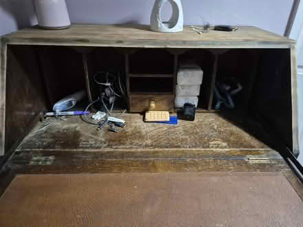 Photo of free Good solid wood Bureau Desk (RG2 Shinfield) #2