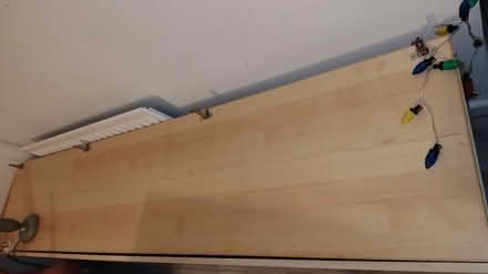 Photo of free IKEA extra long wooden wardrobe (S2) #1