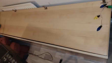 Photo of free IKEA extra long wooden wardrobe (S2) #2