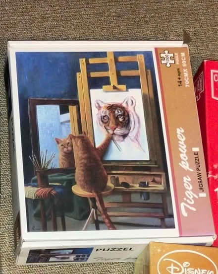 Photo of free Tiger Power Jigsaw Puzzle (BA2) #1