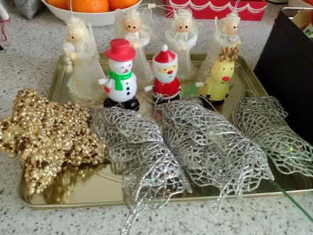 Photo of free Tin of Christmas decorations (Brincliffe Edge S7) #2