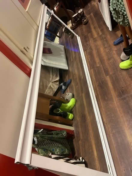 Photo of free Floor to ceiling mirror on wheels (N1) #1