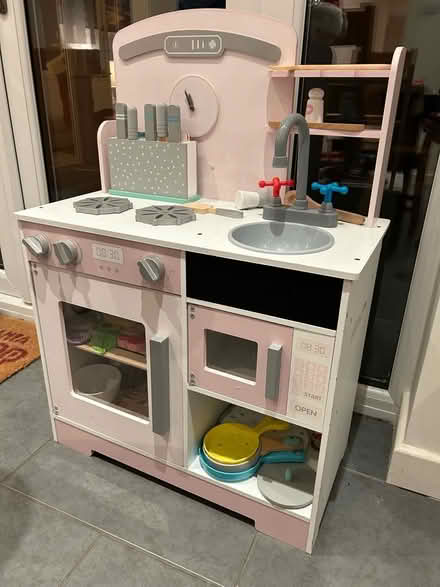 Photo of free Wooden play kitchen (Willaston CH64) #1
