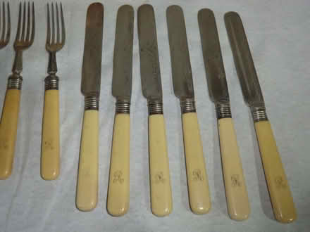 Photo of free Antique Silver Plate Cutlery. (AB10) #3