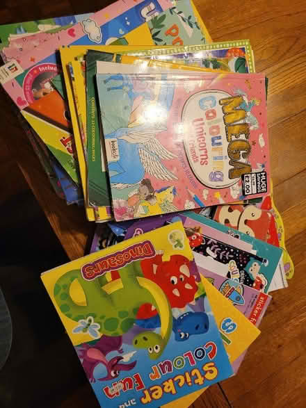 Photo of free Colouring and sticker books (Lower Walkley S6) #1