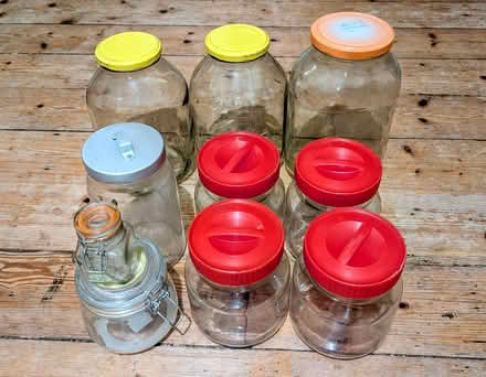 Photo of free Large glass jars for food storage and preservation. (Lochend EH7) #1