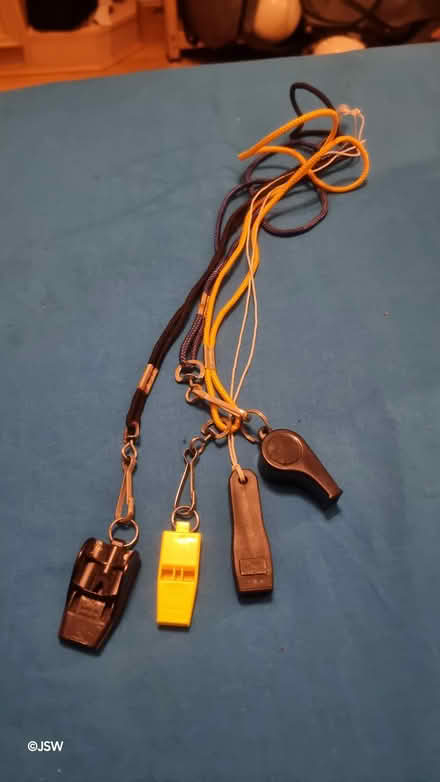 Photo of free Whistles on lanyards (Colindale NW9) #1