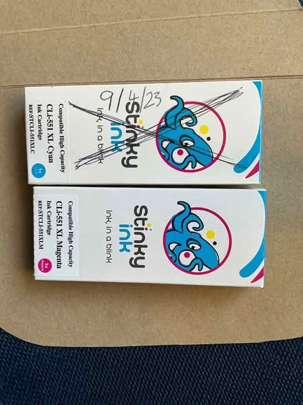 Photo of free Ink jet cartridges (Norton DY8) #1