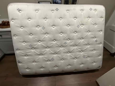 Photo of free Queen mattress, boxspring, bedframe (Near Lake Resort Dr) #2