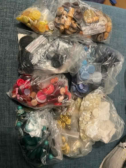 Photo of free Tin of buttons (Chipping Sodbury BS37) #1
