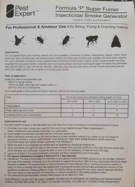 Photo of free pest expert formula - unused in box (NW10) #2