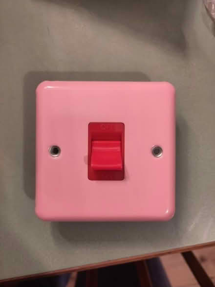 Photo of free Pink high current switch (Brockley SE4) #1