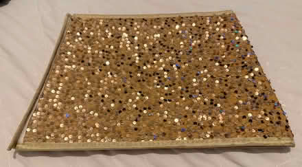 Photo of free Gold Christmas tree skirt and star (Ashburton SE25) #1