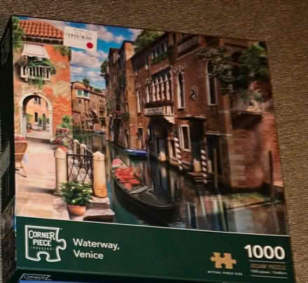 Photo of free Waterway Venice 1000-piece Puzzle (BA2) #1