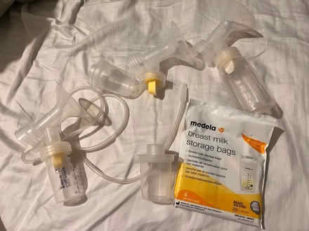 Photo of free Medela breast pump attachments (Higher Penwortham PR1) #1