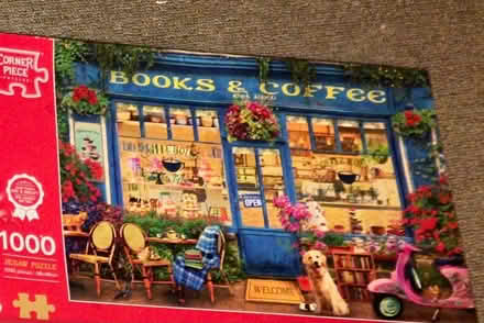 Photo of free Books & Coffee 1000-piece puzzle (BA2) #1