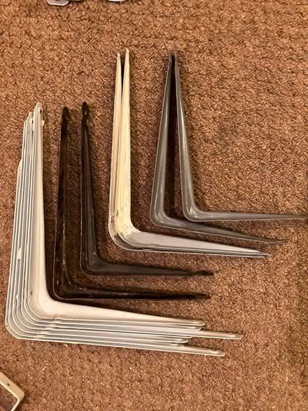 Photo of free Selection of shelf brackets (Plumstead Common SE18) #2
