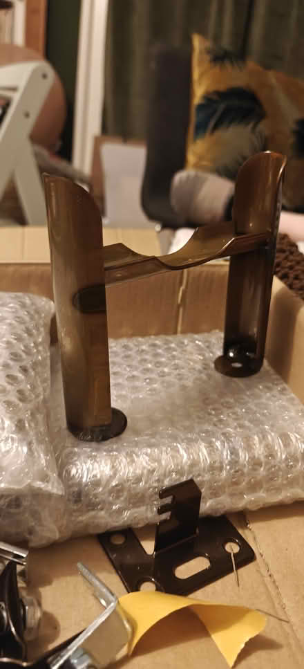 Photo of free Brass lacquer radiator feet (Costorphine EH12) #2