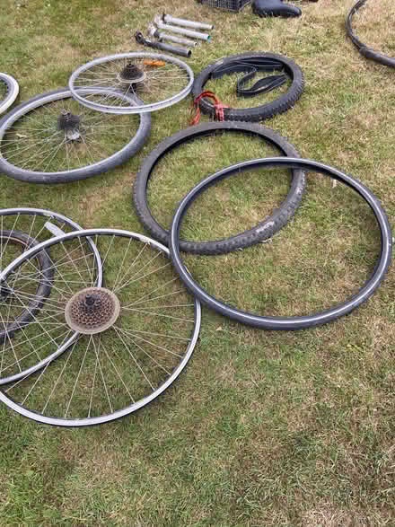Photo of free Bike wheels (Coleridge Ward CB1) #3