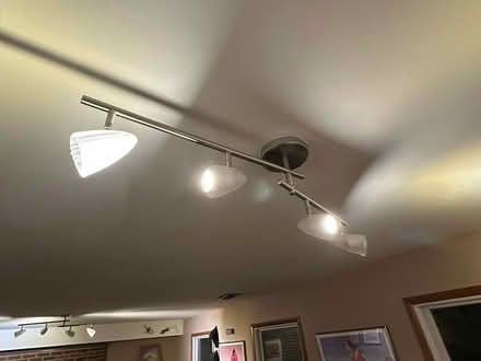 Photo of free 4-LED track-light fixtures (3) (Falls Church City) #2