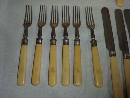 Photo of free Antique Silver Plate Cutlery. (AB10) #2