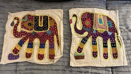 Photo of free Elephant Pillow Covers - Handmade (Central Harlem) #1