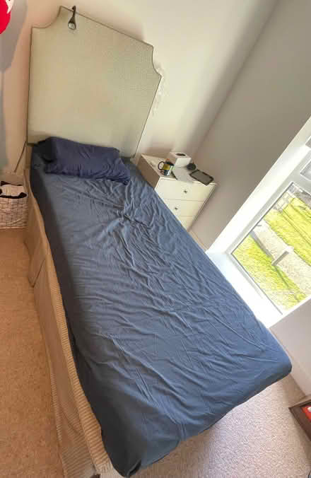 Photo of free 2 Single bed base with headboard (IP1) #2