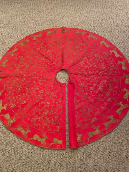 Photo of free Xmas tree skirt (Bishops Stortford CM23 4FN) #1