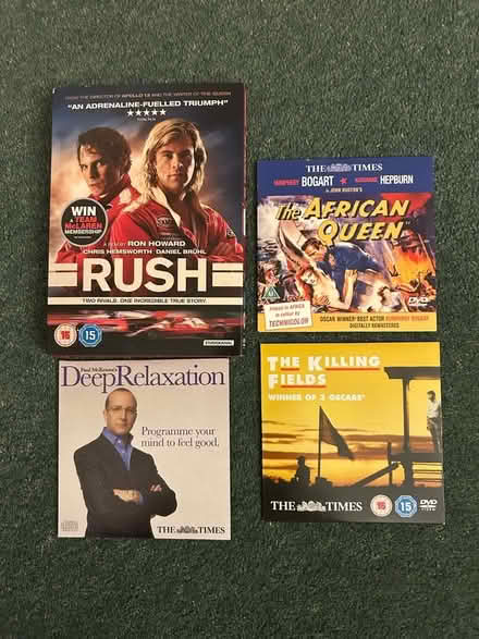 Photo of free DVDs + CD (Cheadle Hulme SK8) #1
