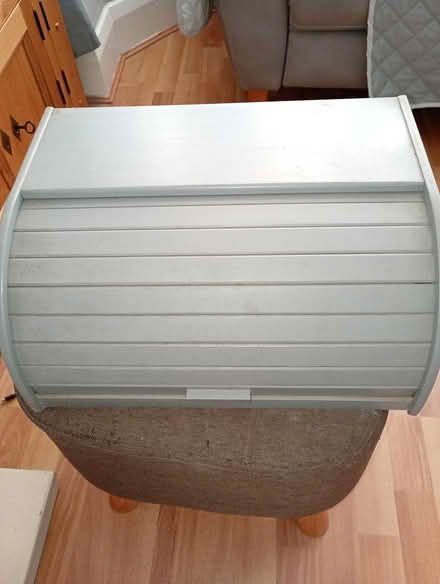 Photo of free Grey Roll-top Bread Bin (L14 Dovecot) #1