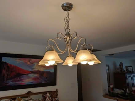 Photo of free Dining Room Hanging Light Fixture (W. Hiawatha Trail, Mt Prospect) #1